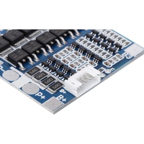 4S 30A 12.8V w/Balance 3.2V LiFePo4 LiFe 18650 Battery BMS Protection PCB Board Y1AE