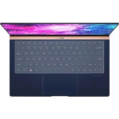 Laptop Clear Transparent Silicone Keyboard Cover Protector For New ASUS ZenBook 13 UX333FA UX333FN 13.3"