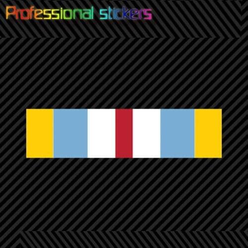 Defense Superior Service Medal Ribbon Sticker Die Cut Vinyl DSSM Dod Stickers for Motos, Cars, Laptops, Phone