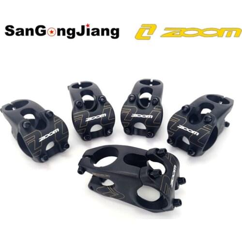 ZOOM Bicycle Stem Mountain/Road Bike CNC Rise Ultralight Stem Aluminum alloy 31.8*50mm Handlebar Stem 12 Degree Bike Stem 150g