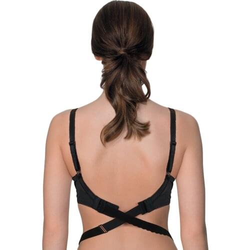 1/2/3/4pcs Low Back Backless Adapter Adjustable Converter Bra Strap Backless Extender Straps Hook Fashion Low-back Dress Bra