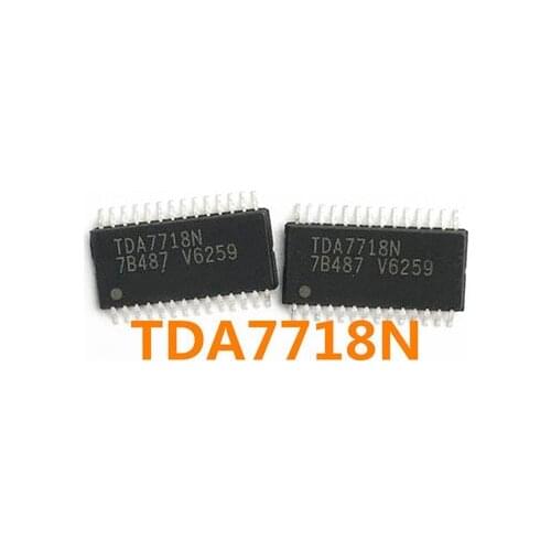 1pcs/lot TDA7718N TDA7718B TDA7718 7718N 7718 3 BAND CAR AUDIO PROCESSOR In Stock