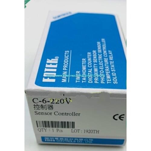2pcs 100% new original Fotek controller C-6-220V