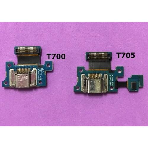 50pcs/lot New USB Connector Port Charging Charger Dock Flex Cable Ribbon For Samsung Galaxy Tab S 8.4 T700 T705