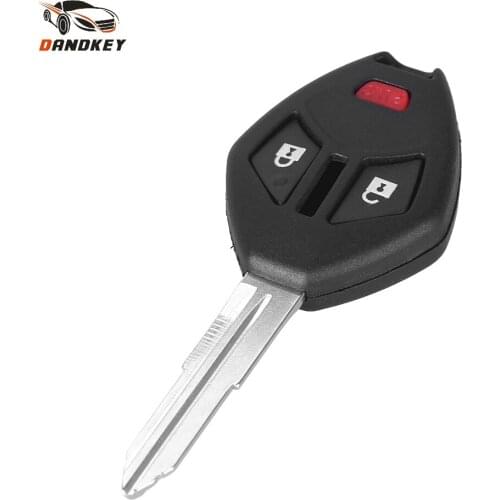 Dandkey Replacement Case Remote Control Keyless Key Shell 3 Buttons Fit For Mitsubishi Montero Sport Eclipse Galant 380 MIT1