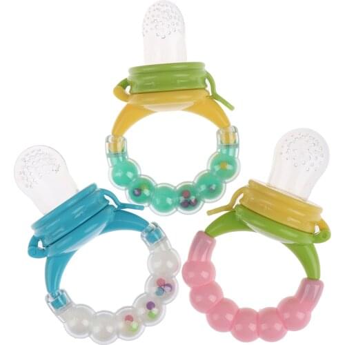 Baby Nipple Fresh Food Milk Nibbler Feeder Feeding Safe Baby Pacifier Supplies