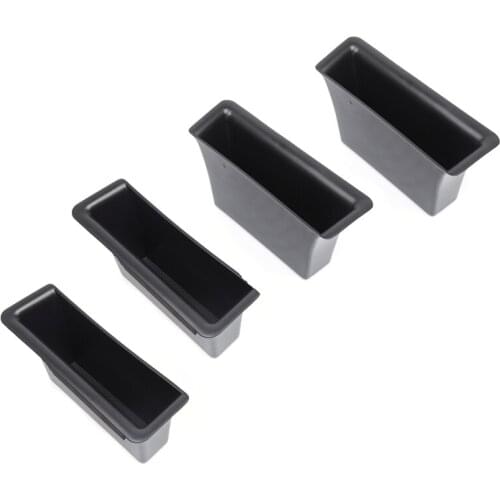 For Dodge RAM 1500 2500 3500 2010-2017 Car Front Door Storage Holder Box Handle Pocket Armrest Container