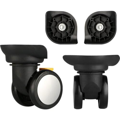 Luggage Wheel Accessories Universal Wheel Password Pull Case Roller Aircraft Silent Wheel Repair Shock Absorption 20 26 Inch