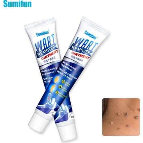 Sumifun Wart Removal Body Warts Treatment Cream Chinese Herbal Medicine Plaster Skin Tag Remover Plantar Warts Ointment