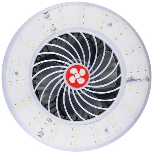 Mini Camping Fan Portable Hanging Camping Lamp360° Surround Summer Fan Light USB Charging Live Fill Light