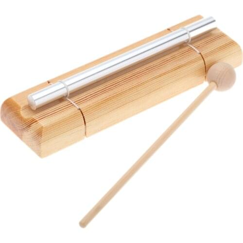 Wooden Metal Musical Rhythm Vibraslap Percussion Musical Instrument for Children Baby Kids Toys Educational Musical Toys