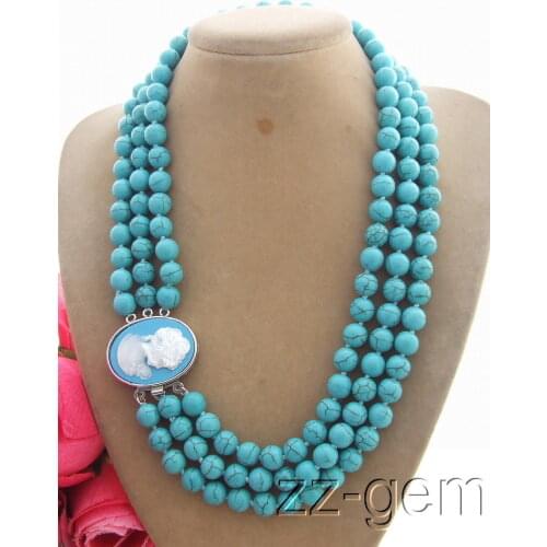 Amazing! 8MM jewerly Necklace>free shipping