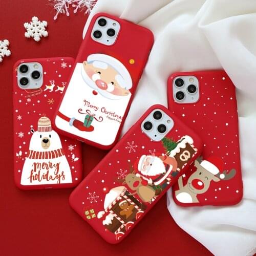 Christmas Case For Samsung Note 20 Ultra 10 Lite 9 8 A50 A70 A51 A71 A41 A40 A21S A21 A01 J4 J6 A6 Plus J8 A7 A8 A9 2018 Cover