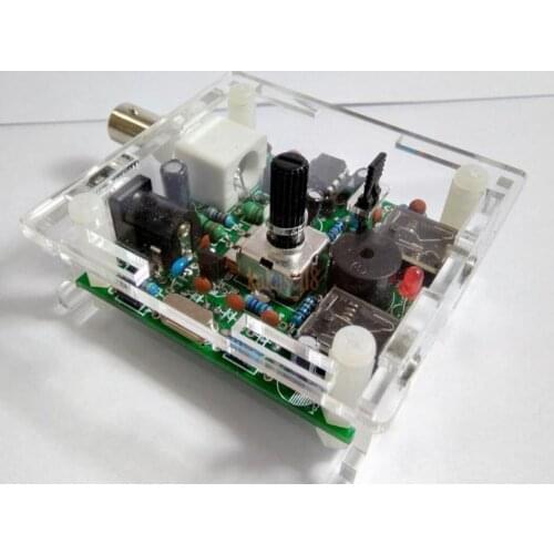 Assembled S-PIXIE CW QRP super shortwave radio transceiver radio 7.023khz + case