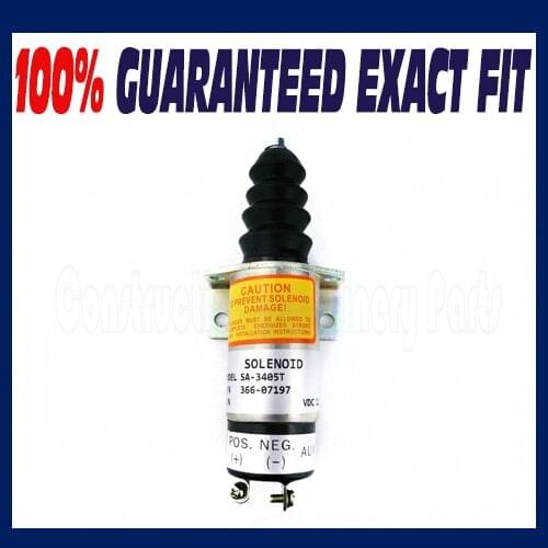 SHUT OFF SOLENOID 1502-12C7U2B2S1 VALVE FIT LISTER PETTER 366-07197 SA-3405T 12V