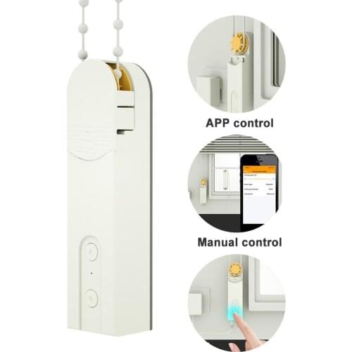 Solar Panel DIY Smart Chain Roller Shutter Blinds Drive Motor APP Timing Switch cortina automatizada cortina automatizada drive