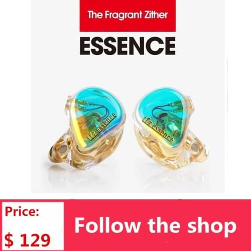 TFZ ESSENCE Earphones HIFI Monitor IEMs Balanced Armature Driver Stereo HiFi TFZ Headphone Musician Headset with 2 Pin Cable