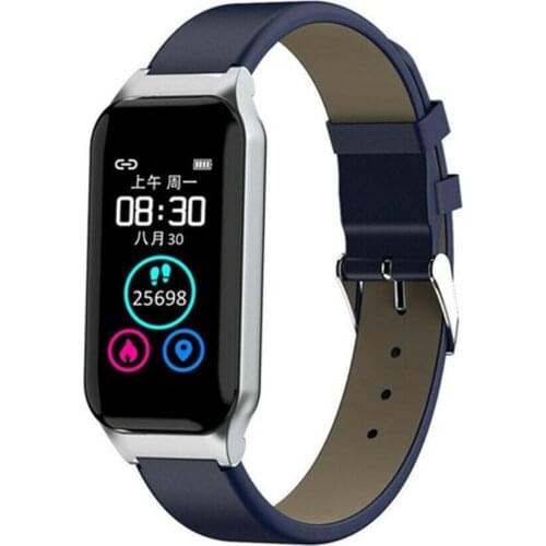 All in One Heart Rate Smart Watch Headset Activity Fitness Tracker Sport Bracelet Wireless Bluetooth Headphones Handsfree Calls