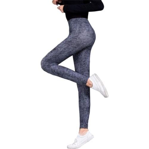DICHSKI Printed Yoga Pants Women High Waist Yoga Leggings Fitness Sports Tight Pants Running Athletic Leggings Sport Trousers