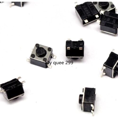 100PCS SMD Tact Push Button Switch 4.5X4.5X3.8mm Micro Switch 4.5*4.5*3.8mm