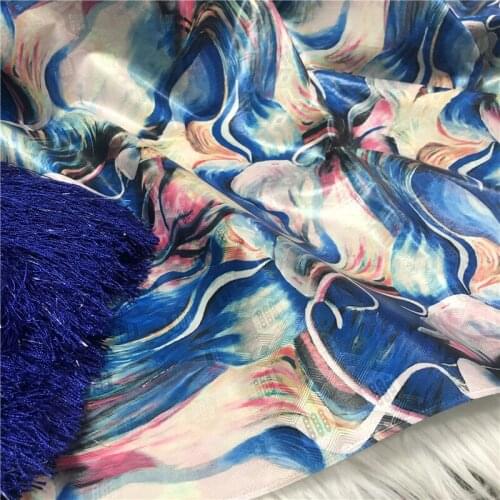 2021 design fashion african Bazin brode fabric african baizn fabric with tassel bazin riche brode for ladies dress 5+2yards/lot