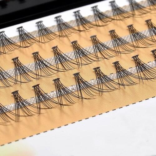 60pcs 8/10/12mmCurl Natural Individual Cluster Eyelash False Eyelashes Extension Grafting Fake False Eyelashes eyelash extension