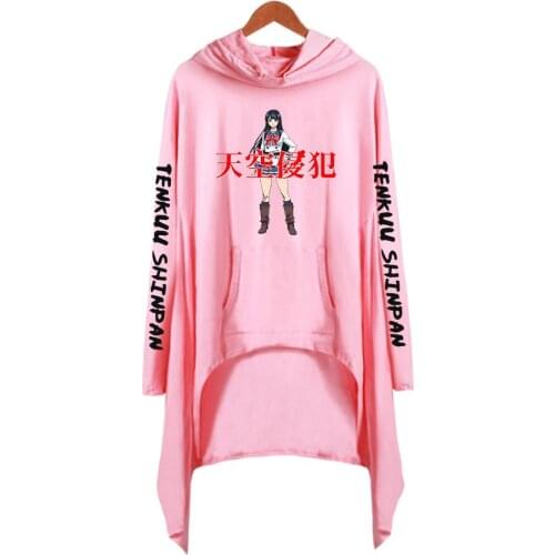 Sky Invasion High Quality Irregular Knee Length Cotton Long Sleeves Casual Pullover Dress Cool Petticoat Fitted Vestidos Dress