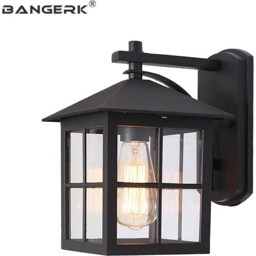 Europe Outdoor LED Wall Light Fixtures IP65 Waterproof Porch Lights Wall Sconce Lamp Garden Balcony Aisle Aluminum Lighting