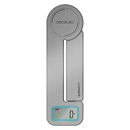 Kitchen scale Cecotec Cook Control 10100 EcoPower Compact LCD 5 Kg Stainless steel