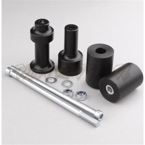 Motorcycle Racing No Cut Crash Pads Fairing Frame Protectors Slider Black Fit For 2003-2006 Kawasaki Z1000