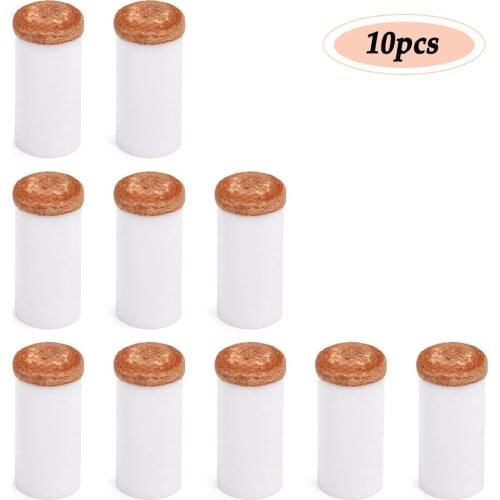 5/10PCS Pool Cue Tips Hard Plastic Cue Stick Ferrules Billiard Cue Head 12MM / 13MM Billiard Snooker Accesoires