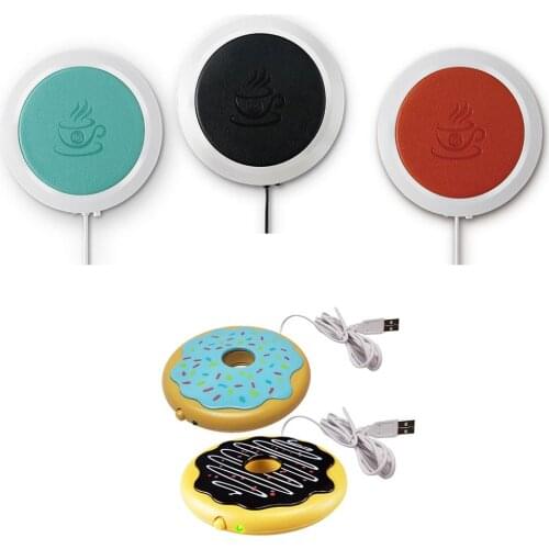 Brand New Creative USB Powered Cup Warmer Mat Pad For Coffee Tea Beverage Drink Heating Cup Mat Tea Coffee Cup Mug Mat