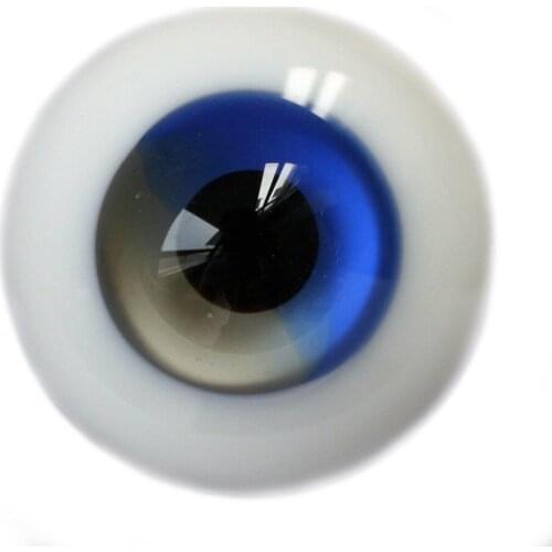[wamami] 14mm Grey & Blue Color Glass Eyes For BJD Doll Dollfie Glass Eyes Outfit