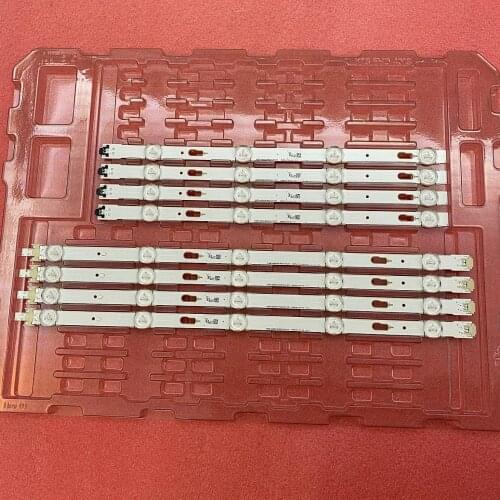 8 PCS LED Backlight strip For Samsung UE40J6300 UE40J6500AU UA40J6300AR UN40J6520 UN40J650 UE40J6350 BN41-02372A CY-WJ040CGLV1H