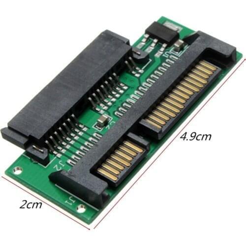 1.8 inch Micro SATA SSD HDD Hard Disk Drive to 2.5" SATA Laptop Notebook Adapter PCB