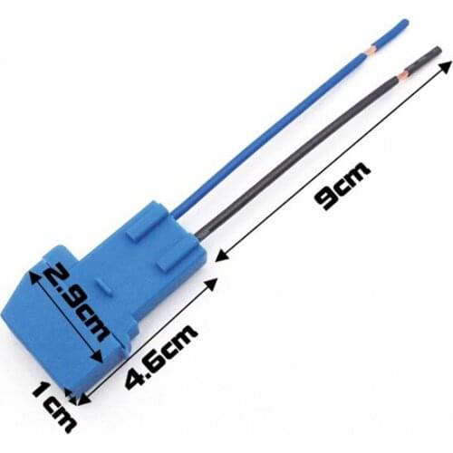 1pc Automobile Fuse Box Medium-sized High Temperature Resistance Fuse Holder with Wire Car Modification