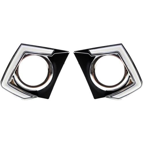 2Pcs for 2016 Mitsubishi Triton Daytime Running Light for Mitsubishi L200 Daytime Running Light Fog Lamp