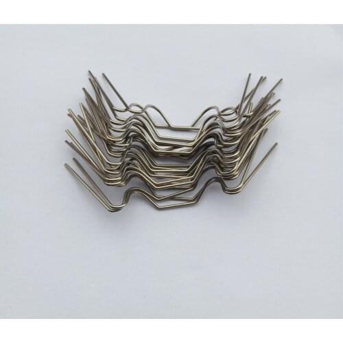 25pcs Stainless Glazing Clips W Type Wire Clip Glass for Glass Greenhouses