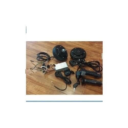 5inch 250W 36V brushless gearless hub motor with front tire mini electric scooter kit