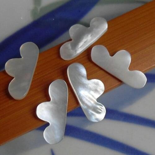 60PCS Could shape mother of pearl shell bead white shell jewelry