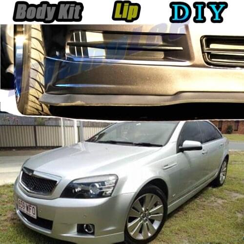 Car Bumper Lip Front Spoiler Skirt Deflector For Holden Statesman WM Caprice WN Tune Car Modified Body Kit VIP Hella Flush Lips