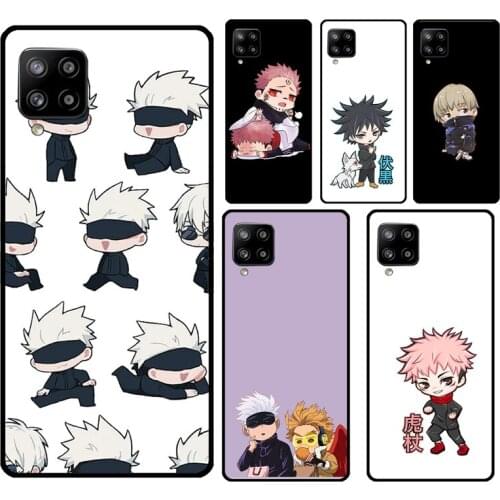 Jujutsu Kaisen Toge Inumaki Gojo Chibi Case For Samsung A51 A71 A31 A11 A21S A20e A12 A32 A42 A52 A72 A02S A10 A30S A40 A50 A70