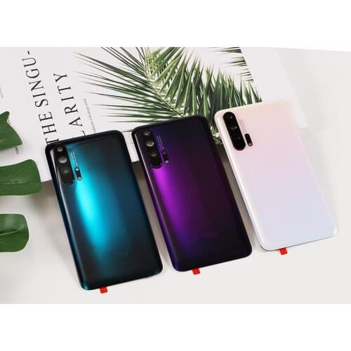 Honor20 Pro Housing For Huawei Honor 20 Pro Glass Battery Cover Repair Replace Back Door Phone Rear Case + Logo
