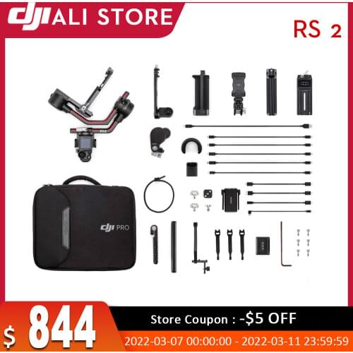 DJI RS 2 PRO COMBO / RS2 camera gimbal Carbon Fiber Construction with Touchscreen Ronin S2