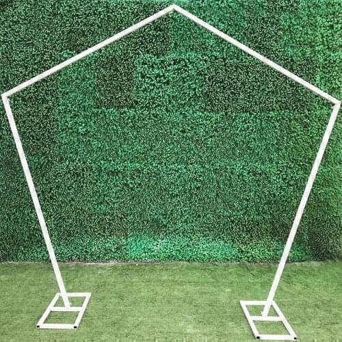 Metal wedding arch birthday party background decoration stage decoration balloon decoration garden perch