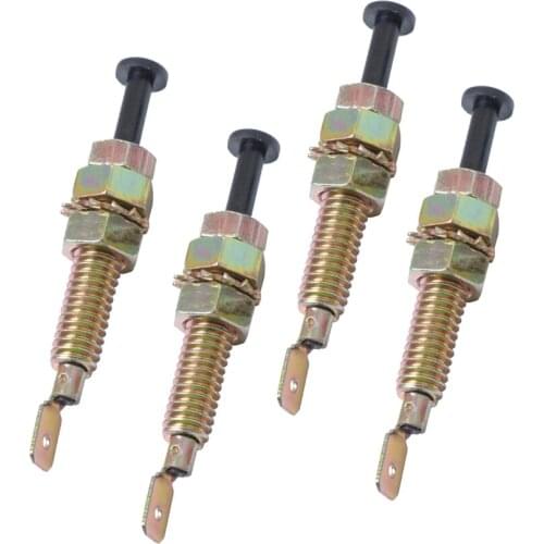 Set of 4 Door Hood Trunk Alarm Pin Switch for Car Truck Vehicle for Universal