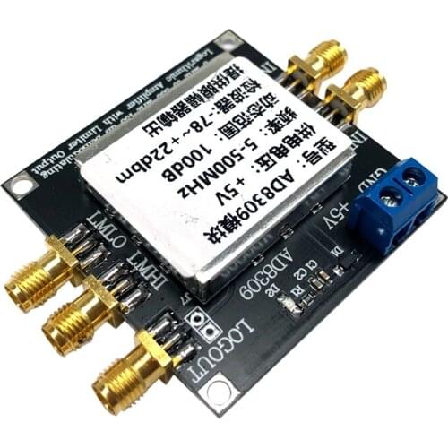 New 500MHZ Detector Logarithmic Amplifier,AD8309 100DB Dynamic Range Detector Limiting IF Amplifier With Limiting Output