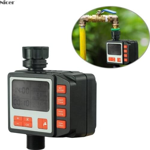 NEW Garden Watering Timer Ball Valve Automatic Electronic Water Timer Home Garden Irrigation Timer Controller System Waterproof