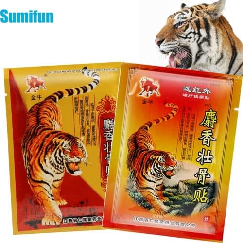 24pcs 2Types Tiger Balm Pain Relief Patches Fast Relief Aches Pains & Inflammations Health Care Lumbar Spine Medical Plaster