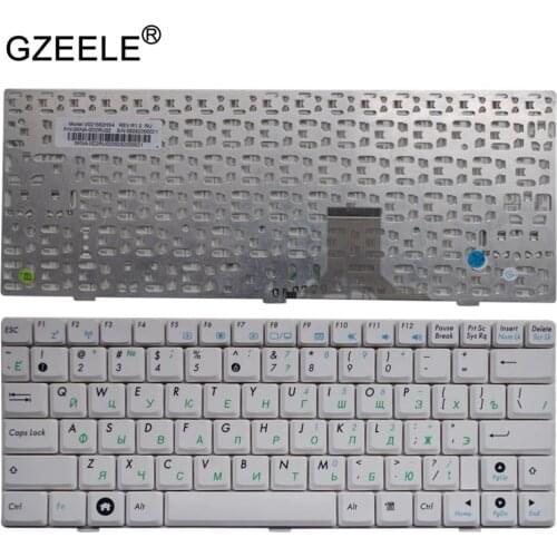 RU Russian Keyboard For ASUS Eee PC EPC 1000H 1000HD 1000HE 1000HA white With Frame Keyboard RU Layout